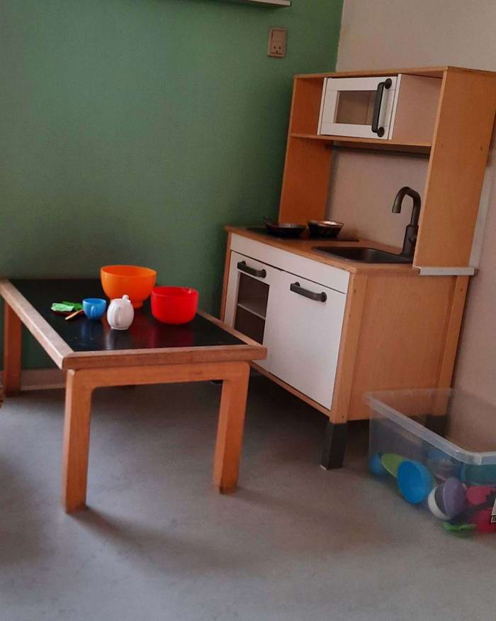 Legekøkken i Børnehaven Silkeborgen
